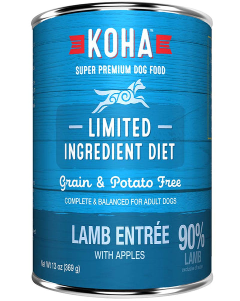 Koha Limited Ingredient Lamb Entrée Wet Dog Food 13oz