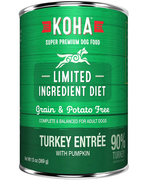Koha Limited Ingredient Turkey Entrée Wet Dog Food 13oz