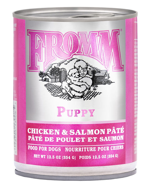 Fromm Classic Puppy Chicken & Rice Pate Wet Dog Food 12oz