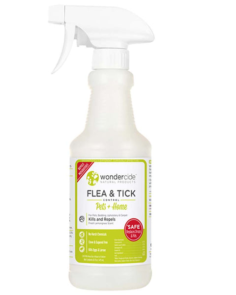 Wondercide Flea, Tick & Mosquito Control for Pets + Home - Lemongrass Scent