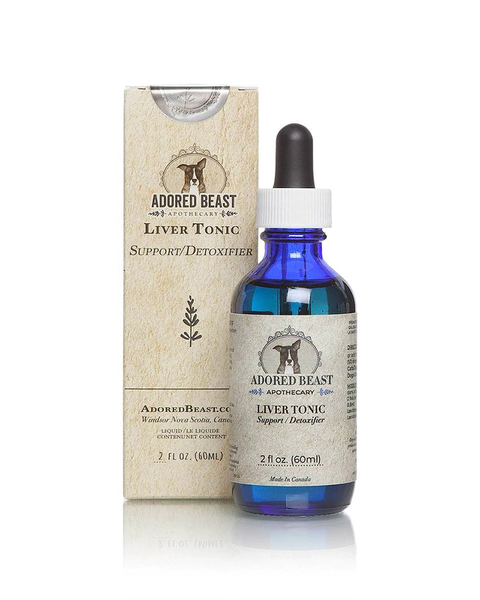 Adored Beast Apothecary Liver Tonic Support & Detoxifier for Dogs & Cats 2oz
