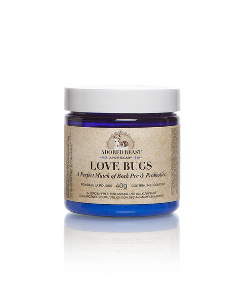 Adored Beast Apothecary Love Bugs Pre & Probiotic Powder for Dogs & Cats