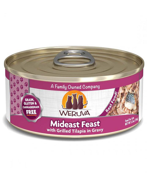 Weruva Mideast Feast Wet Cat Food 5.5oz
