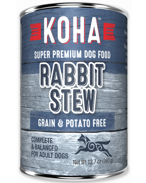 Koha Rabbit Stew Wet Dog Food 12.7oz