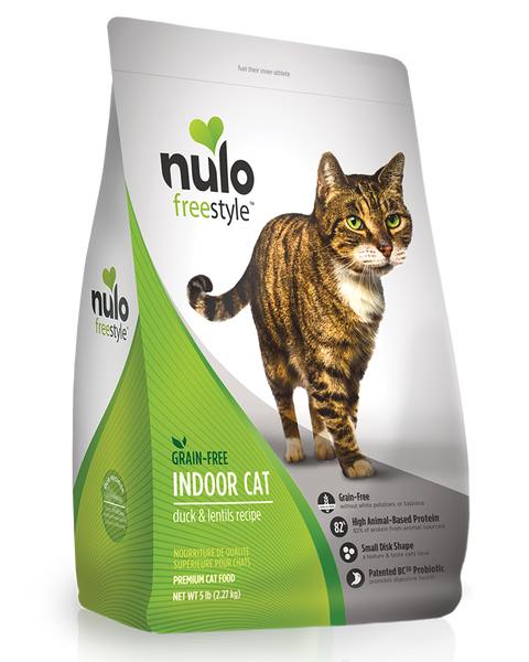 Nulo Freestyle Indoor Cat Duck & Lentils Dry Food 5lb