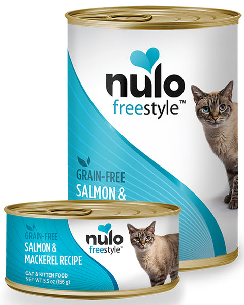 Nulo Freestyle Salmon & Mackerel Paté Wet Cat Food 12.5oz