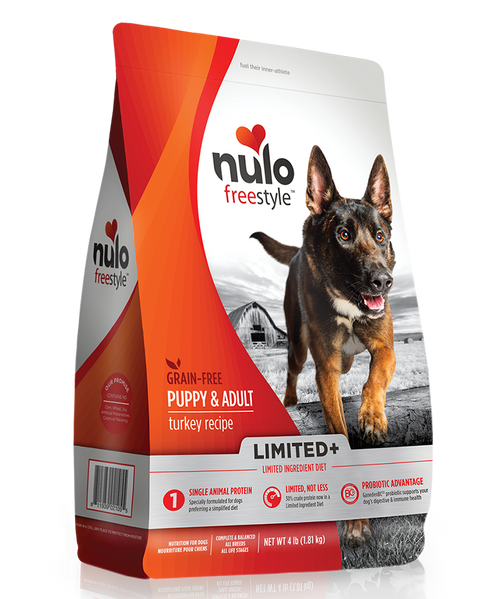 Nulo Freestyle Limited Ingredient Turkey Dry Dog Food 4lb
