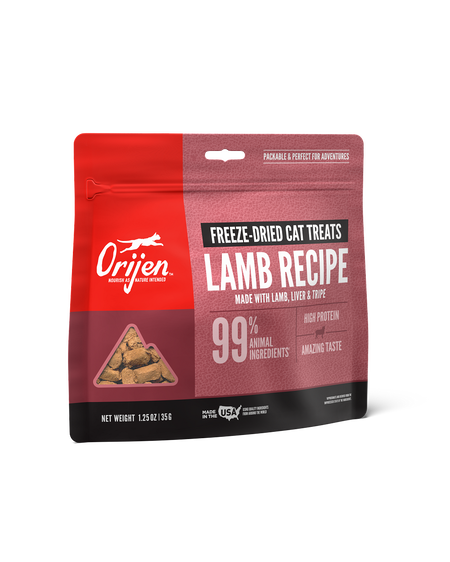 Orijen Freeze-Dried Cat Treats - Lamb Recipe 1.25oz