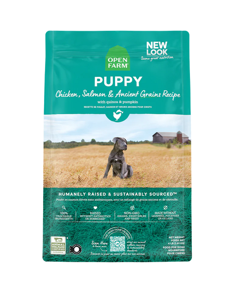 Open Farm Puppy Ancient Grains High-Protein Dry Dog Food 22lb