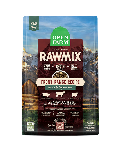 Open Farm RawMix Front Range Grain-Free Dry Dog Food 3.5lb