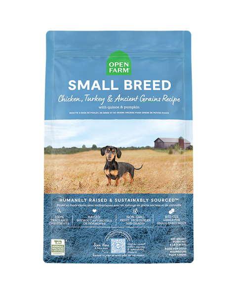 Open Farm Small Breed Ancient Grains Dry Dog Food 11lb