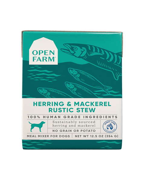 Open Farm Herring & Mackerel Rustic Stew Wet Dog Food 12.5oz