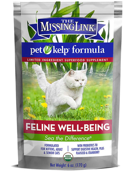 The Missing Link Pet Kelp Well Being Superfood Supplement for Cats 8oz