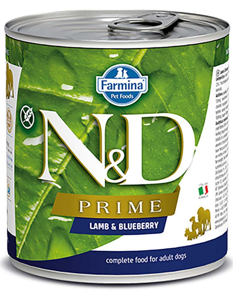 Farmina N&D Prime Lamb & Blueberry Wet Dog Food 10oz