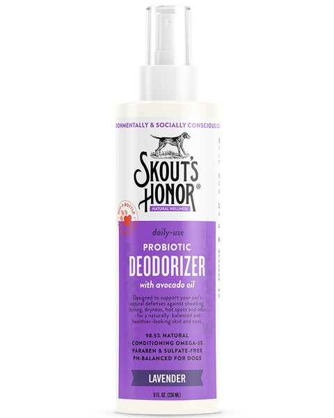 Skout’s Honor Probiotic Deodorizer for Dogs & Cats - Lavender 8oz
