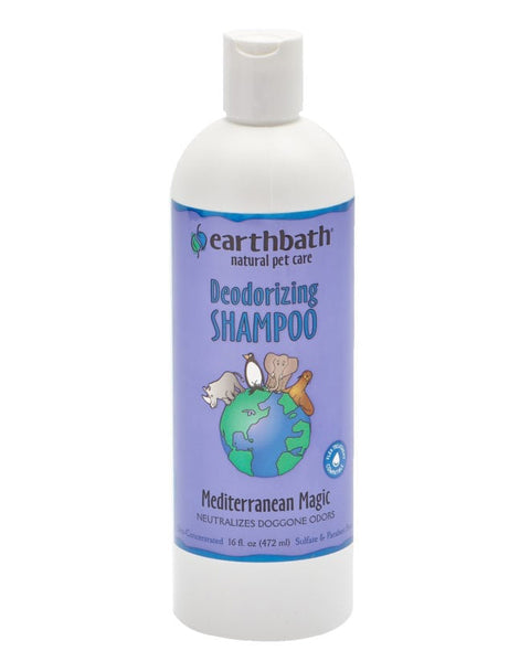 EarthBath Mediterranean Magic Deodorizing Shampoo for Dogs & Cats 16oz