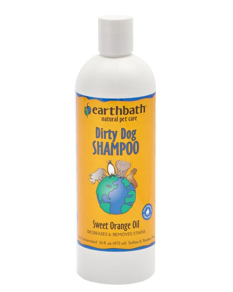 EarthBath Dirty Dog Sweet Orange Oil Shampoo 16oz