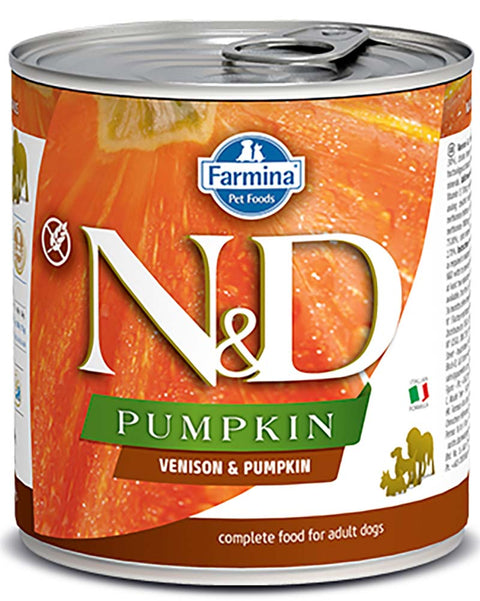 Farmina N&D Pumpkin Venison Wet Dog Food 10oz