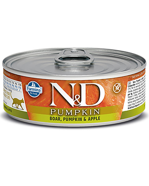 Farmina N&D Pumpkin Boar & Apple Wet Cat Food 2.8oz