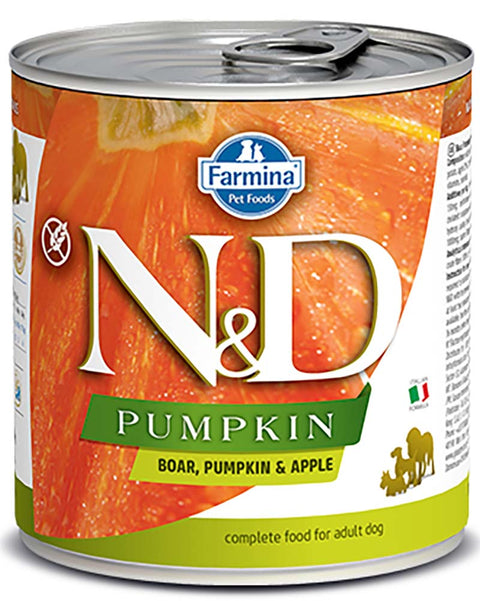 Farmina N&D Pumpkin Boar & Apple Wet Dog Food 10oz