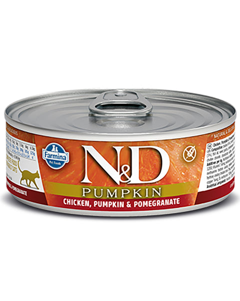Farmina N&D Pumpkin Chicken & Pomegranate Wet Cat Food 2.8oz