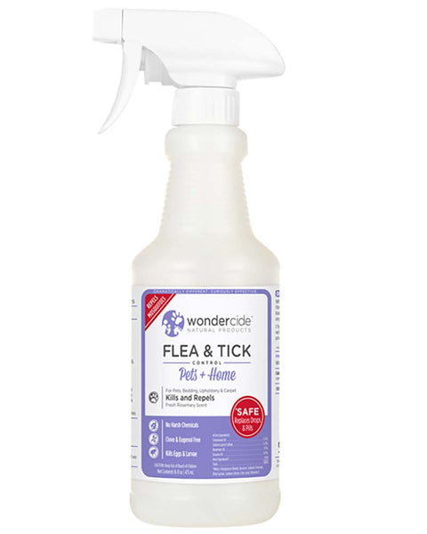 Wondercide Flea, Tick & Mosquito Control for Pets + Home - Rosemary Scent