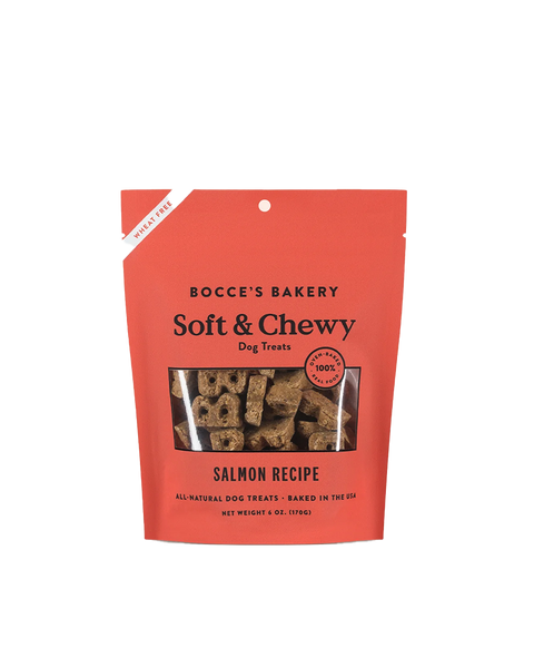 Bocce's Bakery Soft & Chewy Salmon Dog Treats 6oz