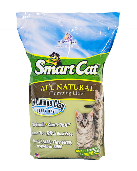 SmartCat All Natural 100% Grass Lightweight Clumping Litter 20lb