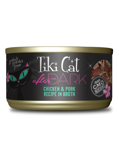 Tiki Cat After Dark Chicken & Pork Wet Food 2.8oz