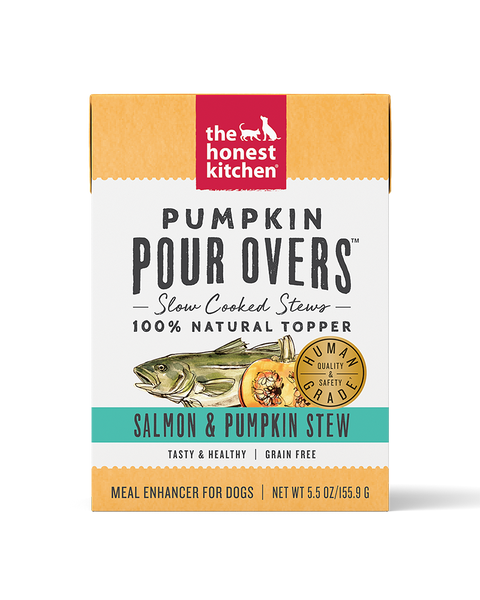 The Honest Kitchen Pumpkin Pour Over - Salmon Stew for Dogs 5.5oz