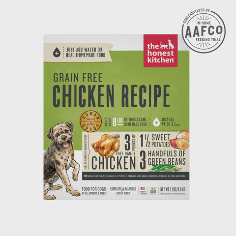 The Honest Kitchen Dehydrated Grain-Free Chicken Dog Food 2lb