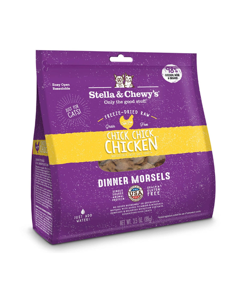 Stella & Chewy's Freeze-Dried Raw Chicken Dinner Morsels for Cats 3.5oz