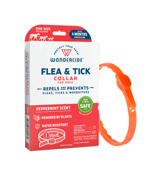 Wondercide Flea & Tick Collar for Dogs  with Natural Essential Oils