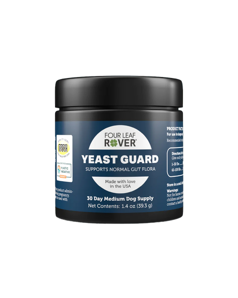 Four Leaf Rover Yeast Guard Cleanse Supplement for Dogs 1.4oz