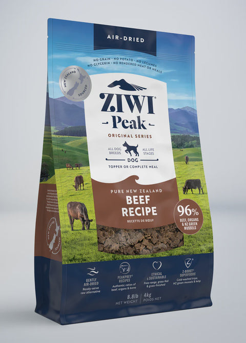 Ziwi Peak Air-Dried New Zealand Beef Dog Food 8.8lb