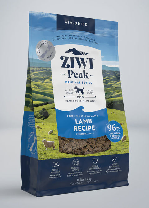 Ziwi Peak Air-Dried New Zealand Lamb Dog Food 8.8lb