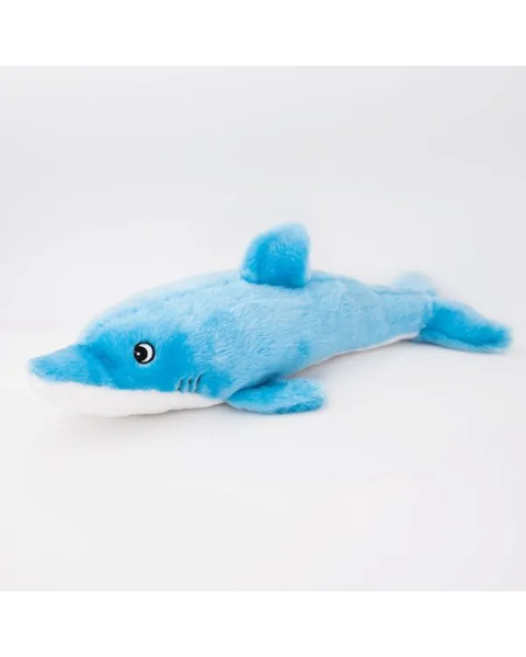 Zippy Paws Jigglerz® - Dolphin Dog Toy 20"