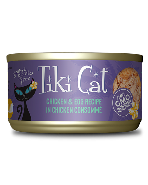 Tiki Cat Koolina Luau Chicken & Egg in Chicken Consomme 2.8oz