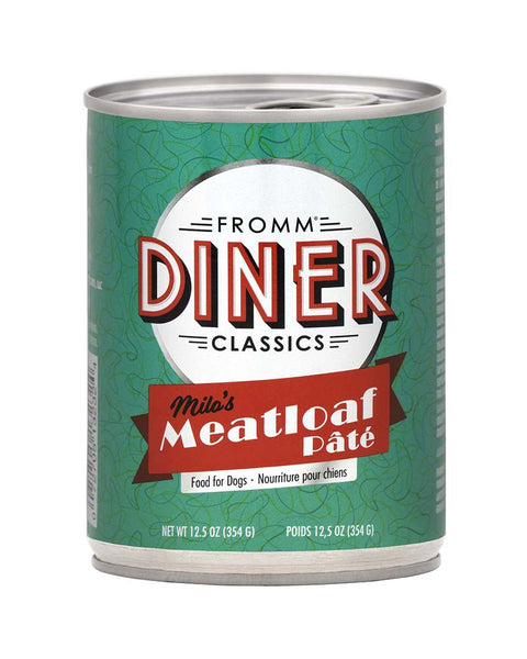 Fromm Diner Classics - Milo's Meatloaf Pate Wet Dog Food 12.5oz