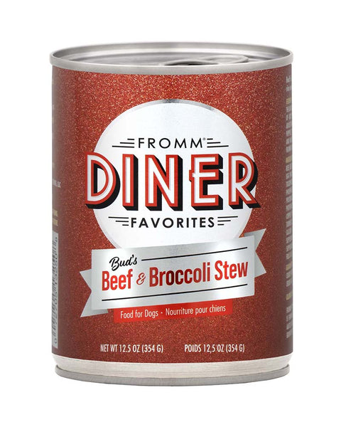 Fromm Diner Favorites - Bud's Beef & Broccoli Wet Dog Food 12.5oz