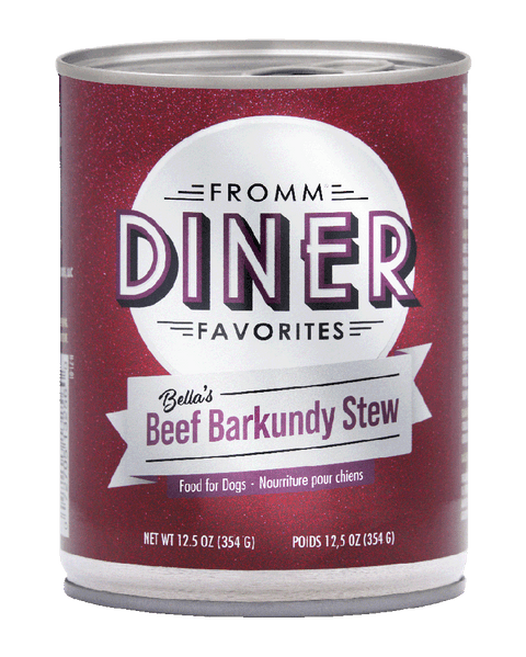Fromm Diner Favorites - Bella's Beef Barkundy Stew Wet Dog Food 12.5oz