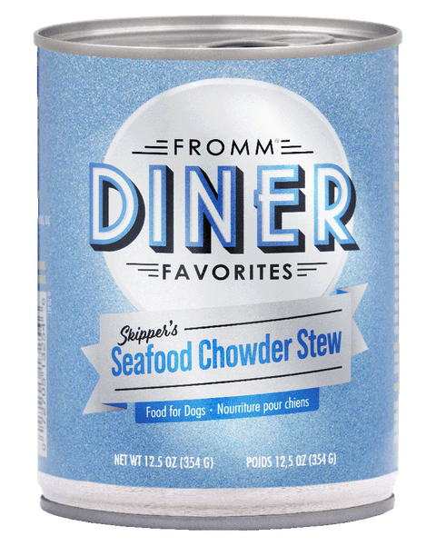 Fromm Diner Favorites - Seafood Chowder Stew Dog Food 12.5oz