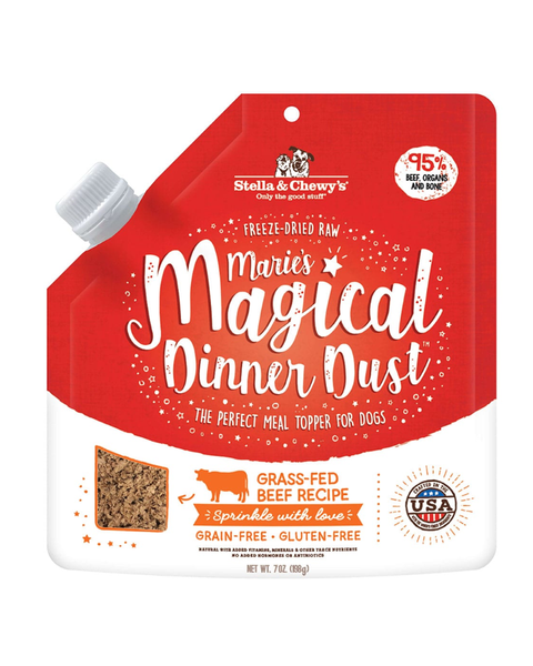 Stella & Chewy's Magical Dinner Dust Meal Topper - Grass Fed Beef 7oz