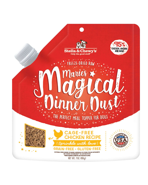 Stella & Chewy's Magical Dinner Dust Meal Topper - Cage-Free Chicken 7oz