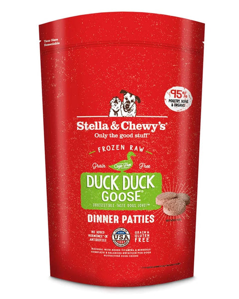 Stella & Chewy's Frozen Duck Dinner Patties for Dogs 6lb