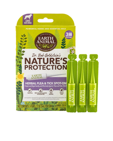 Earth Animal Nature's Protection Flea & Tick Spot-On for Medium Dogs