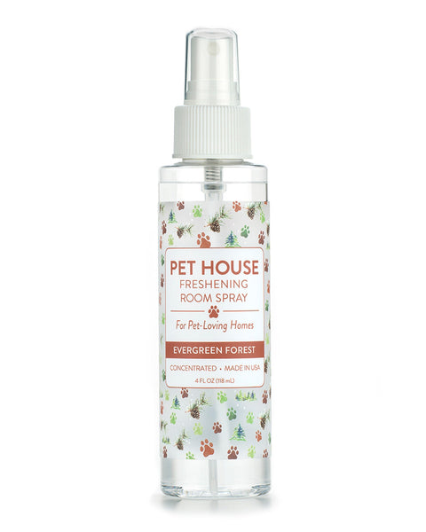 Pet House Room Spray - Evergreen Forest Scent 4oz