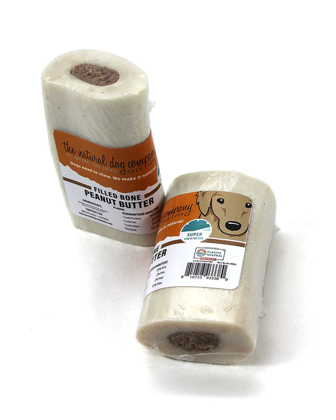 Tuesday's Natural Dog Company 3" Peanut Butter Filled Dog Bone