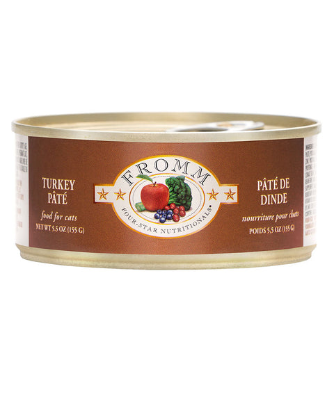 Fromm Turkey Pate Canned Cat Food 5.5 oz