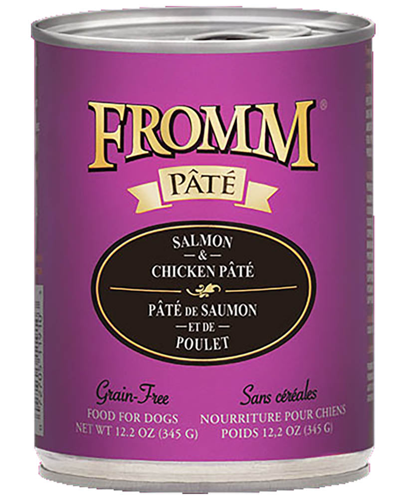 Fromm Salmon & Chicken Pate Wet Dog Food 12oz